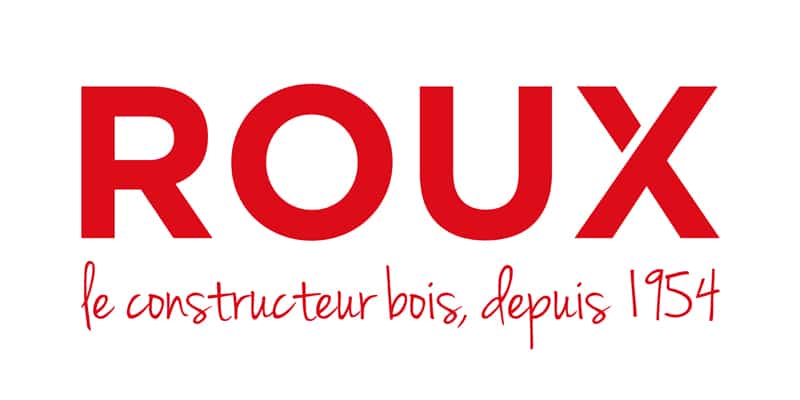 Logo Roux le constructeur bois depuis 1954